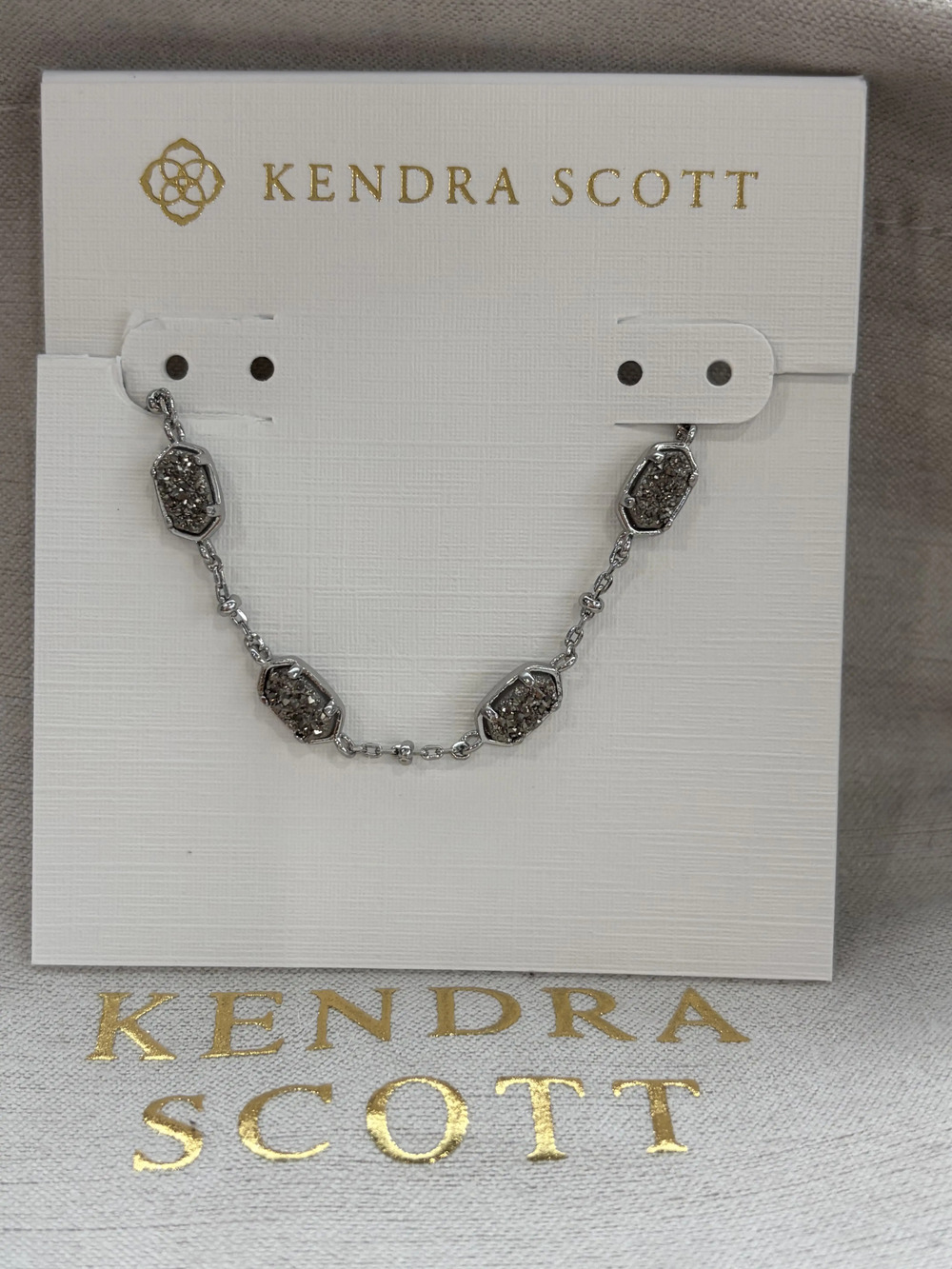 Kendra Scott silver bracelet